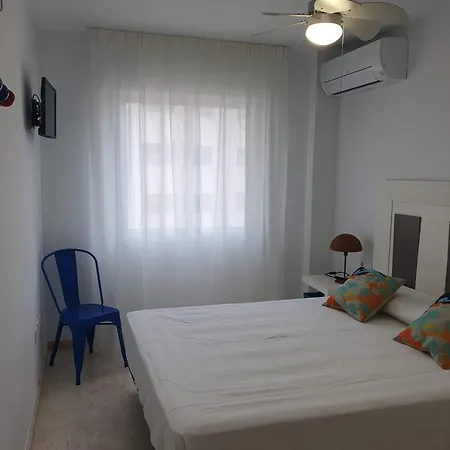 شقة Apartamento Terraza Soleada, Centro 5 Min A Pie, Dos Playas A 150 Metros